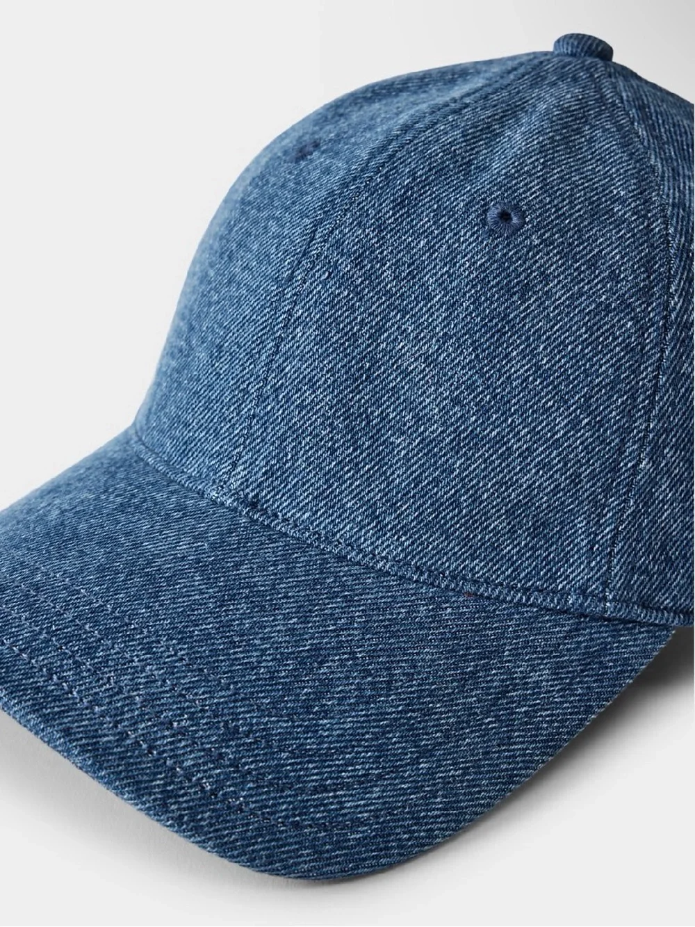 Aritzia Wilfred Vesper Denim Baseball Hat Cap